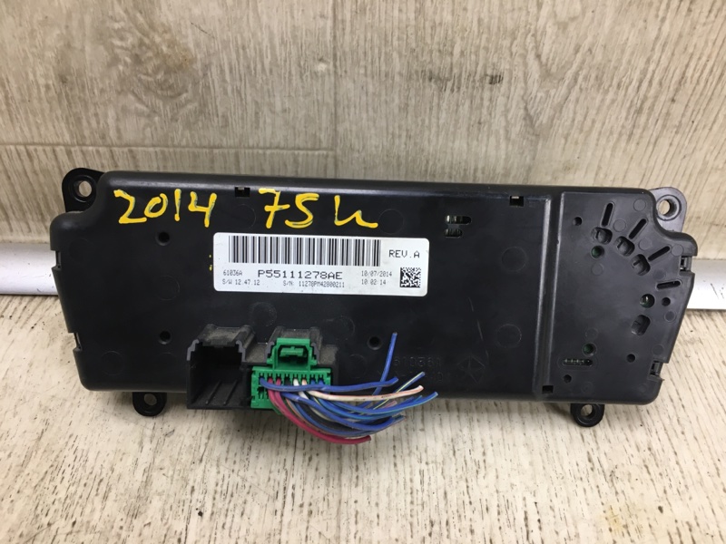 Блок управления печкой COMPASS 06-16 2014 MK49 2.4 ED3 Блок управления печкой COMPASS 06-16 2014 MK49 2.4 ED3