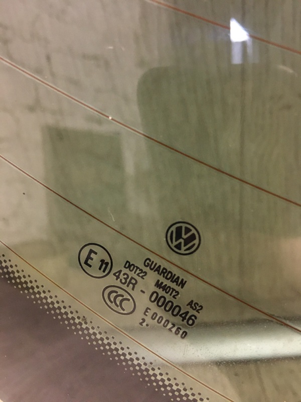 Стекло заднее PASSAT CC 12-18 2013 Седан 2.0 CBFA