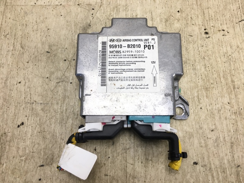 Блок управления AIRBAG KIA SOUL PS 13-19 2016 2.0 G4NC 95910-B2010 Б/У
