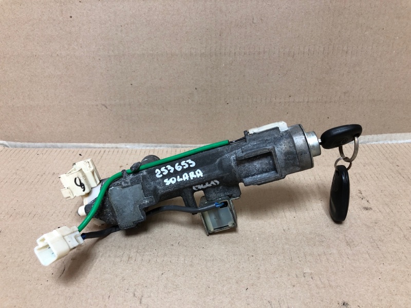 Замок зажигания TOYOTA SOLARA 03-09 2007 ACV30 Кабриолет 3.3 3MZ-FE 45280-AA010 Б/У