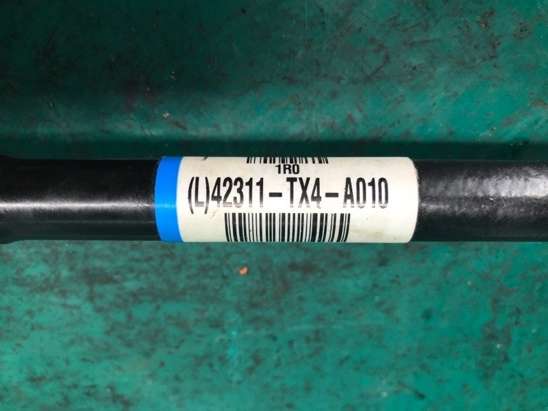 Привод задний левый RDX 12-19 2015 Внедорожник 3.5L 6