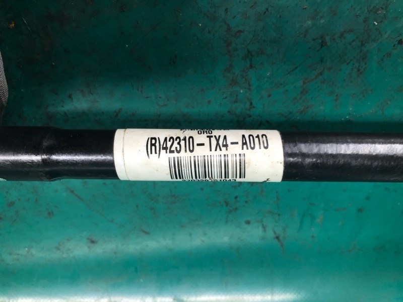 Привод задний правый RDX 12-19 2015 Внедорожник 3.5L 6