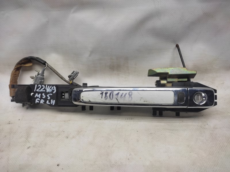 Запчасть ручка двери наружная передняя левая INFINITI M35/M45 04-10 80640-EG016 Б/У Ручка двери наружная передняя левая INFINITI M35/M45 04-10 80640-EG016 Б/У