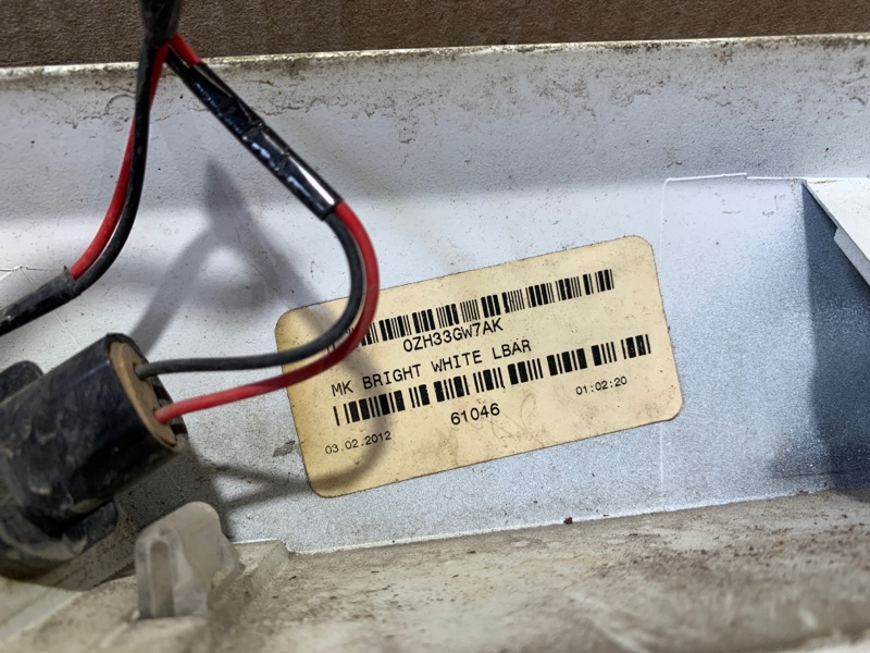 Панель подсветки номера COMPASS 06-16 2012 Внедорожник 2.0 Панель подсветки номера COMPASS 06-16 2012 Внедорожник 2.0