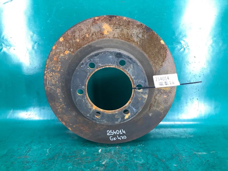 Тормозной диск передний LEXUS GX470 02-09 2009 Внедорожник 4.7 2UZFE 43512-60151 Б/У