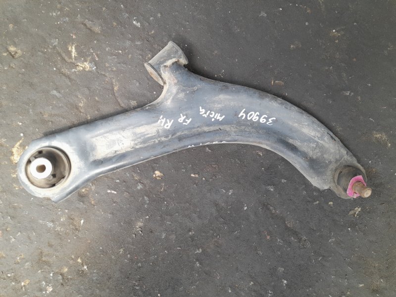 Рычаг передней подвески нижний передний правый NISSAN MICRA 03-11 54500-BC42A Б/У