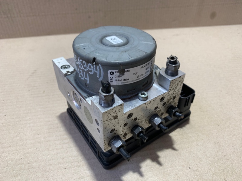 Запчасть блок abs JEEP COMPASS 17-21 2019 MP 2.4 EDD 68434976AA Б/У Блок ABS JEEP COMPASS 17-21 2019 MP 2.4 EDD 68434976AA Б/У