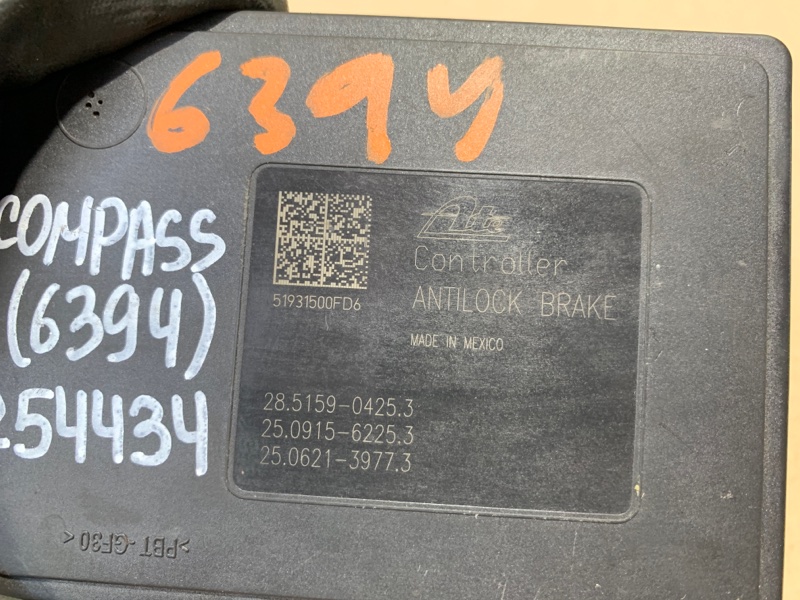 Блок ABS COMPASS 17-21 2019 MP 2.4 EDD Блок ABS COMPASS 17-21 2019 MP 2.4 EDD