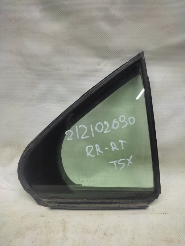 Запчасть стекло двери глухое заднее правое HONDA ACCORD CL7 / TSX 03-08 2008 Седан 2.4 73405-SEA-000 Б/У Стекло двери глухое заднее правое HONDA ACCORD CL7 / TSX 03-08 2008 Седан 2.4 73405-SEA-000 Б/У