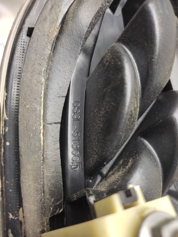 Фонарь внутренний задний левый 6 GH 07-12 2011 GH 2.5