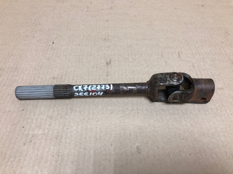 Рулевой карданчик MAZDA CX-7 06-12 2009 Внедорожник 2.5 L5 EH44-32-100C Б/У