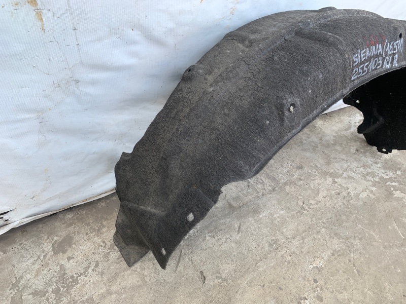 Подкрылок задний правый TOYOTA SIENNA 11-16 Минивэн 3.5L 6