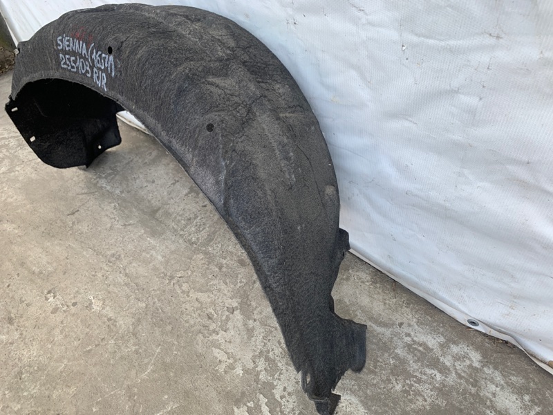 Подкрылок задний правый SIENNA 11-16 2015 Минивэн 3.5L 6