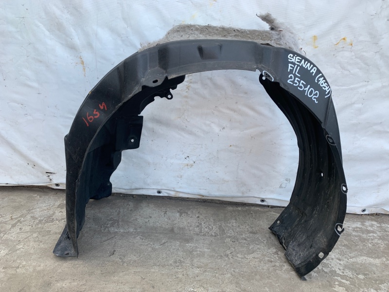 Подкрылок передний левый TOYOTA SIENNA 11-16 2015 Минивэн 3.5L 6 53806-08030 Б/У