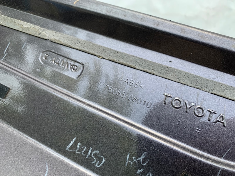 Спойлер крышки багажника SIENNA 11-16 2015 Минивэн 3.5L 6 Спойлер крышки багажника SIENNA 11-16 2015 Минивэн 3.5L 6