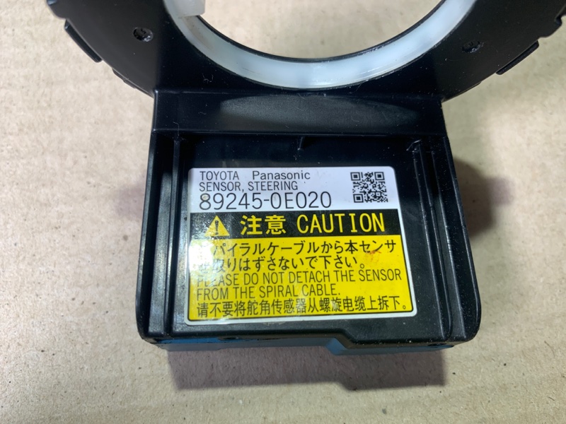 Датчик угла поворота руля SIENNA 11-16 2015 Минивэн 3.5L 6