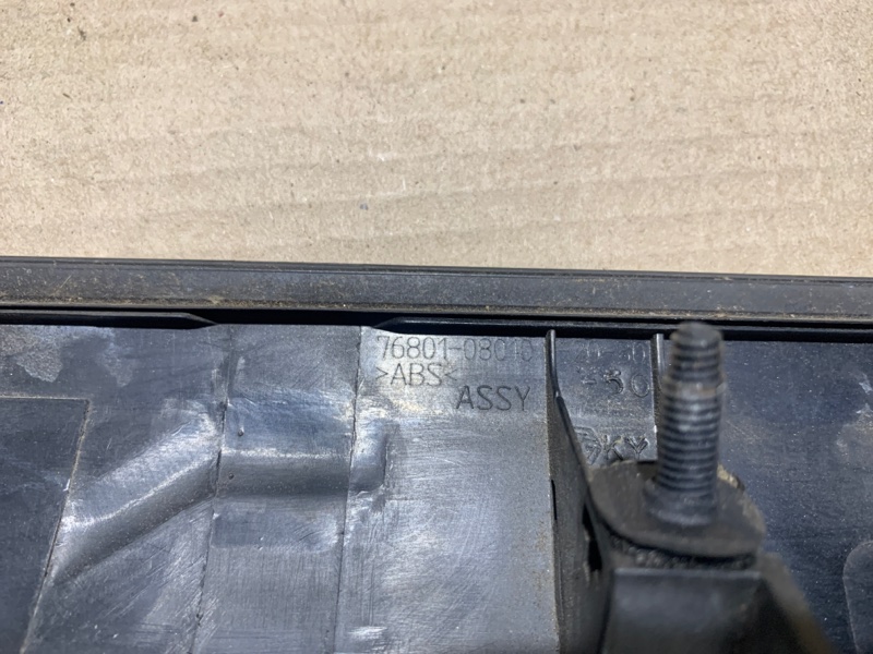 Панель подсветки номера SIENNA 11-16 2015 Минивэн 3.5L 6