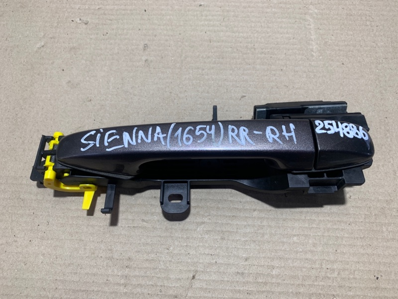 Ручка двери наружная задняя правая TOYOTA SIENNA 11-16 2015 Минивэн 3.5L 6 69230-08040-B1 Б/У
