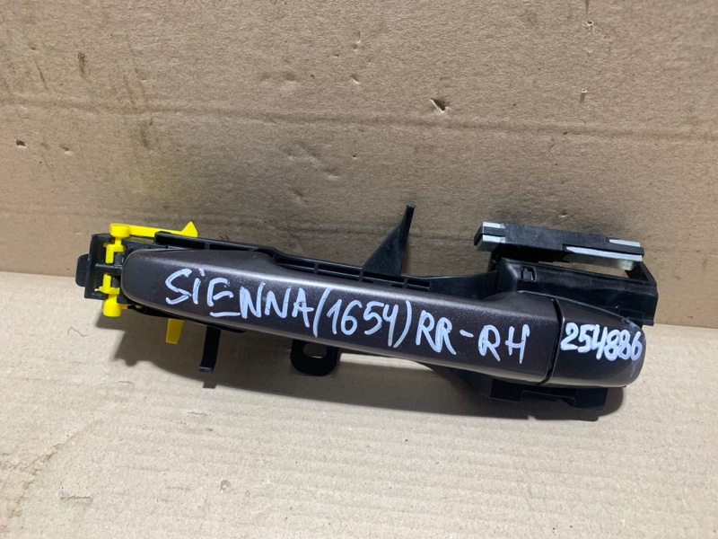 Ручка двери наружная задняя правая SIENNA 11-16 2015 Минивэн 3.5L 6