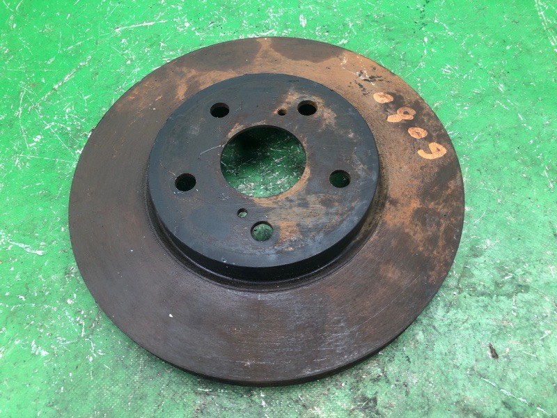 Запчасть тормозной диск передний TOYOTA SOLARA 03-09 COUPE 2.4 2AZFE 4351208040 Б/У Тормозной диск передний TOYOTA SOLARA 03-09 COUPE 2.4 2AZFE 4351208040 Б/У