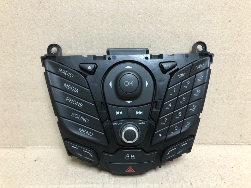 Блок управления мультимедиа FORD FIESTA 08-17 2013 Хэтчбек 1.6 XDEZ D2BZ-18C858-B Б/У