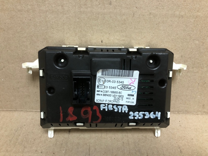 Монитор FIESTA 08-17 2013 Хэтчбек 1.6 XDEZ