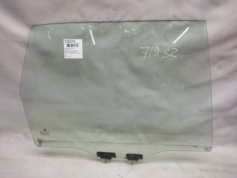 Стекло двери заднее правое HONDA JAZZ 07-13 73400-SAA-G01 Б/У