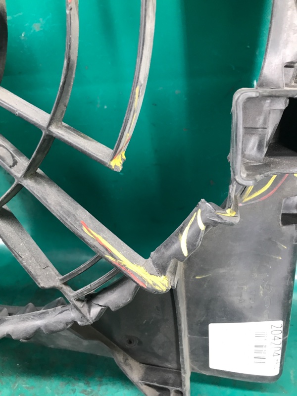 Диффузор вентилятора основного радиатора SONATA YF 10-14 2013 2.4L 4