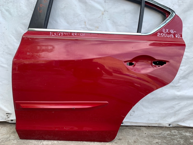 Дверь задняя левая ACURA ILX 16-19 Седан 2.4