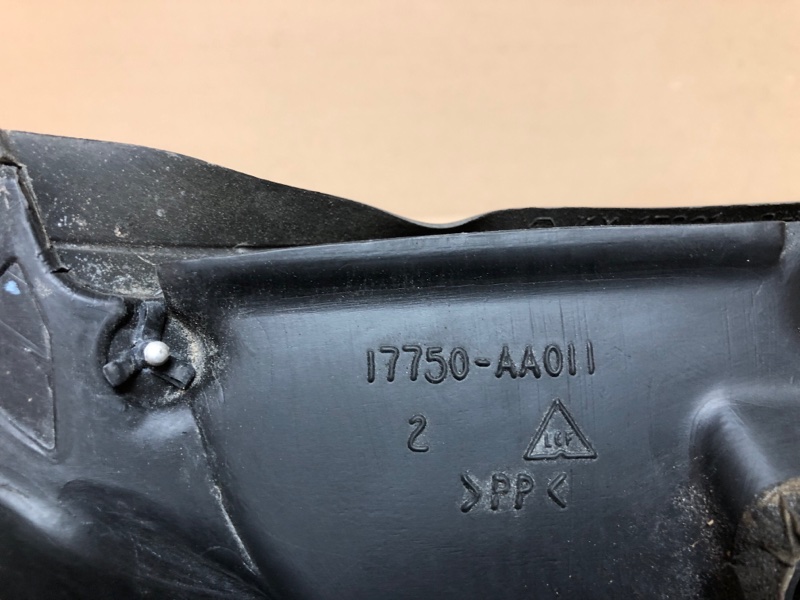 Воздухозаборник TOYOTA SOLARA 03-09 ACV30L Кабриолет 3.3 3MZ-FE