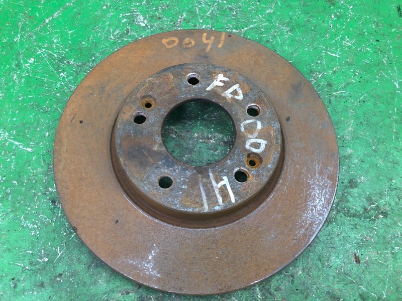 Запчасть тормозной диск передний KIA SOUL PS 13-19 2016 2.0 G4NC 51712-A7000 Б/У Тормозной диск передний KIA SOUL PS 13-19 2016 2.0 G4NC 51712-A7000 Б/У