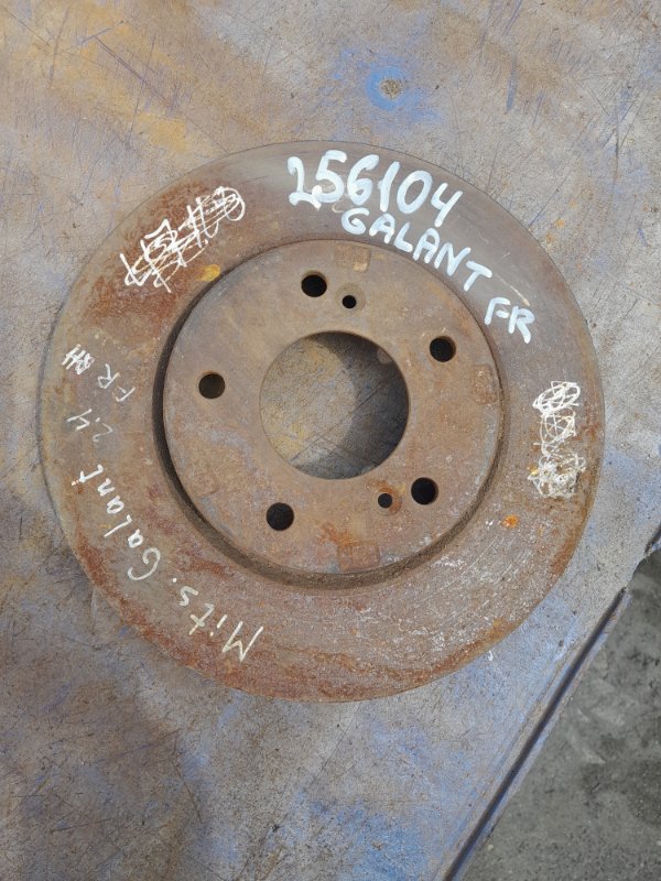 Тормозной диск передний передний правый MITSUBISHI GALANT 03-12 2.4 Б/У