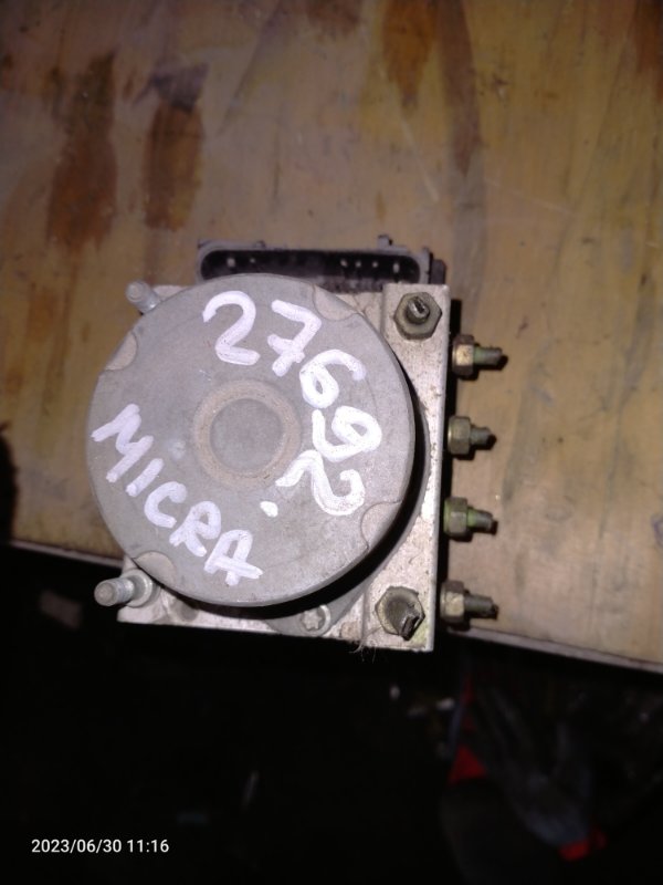Блок ABS NISSAN MICRA 03-11 47660-AX000 Б/У