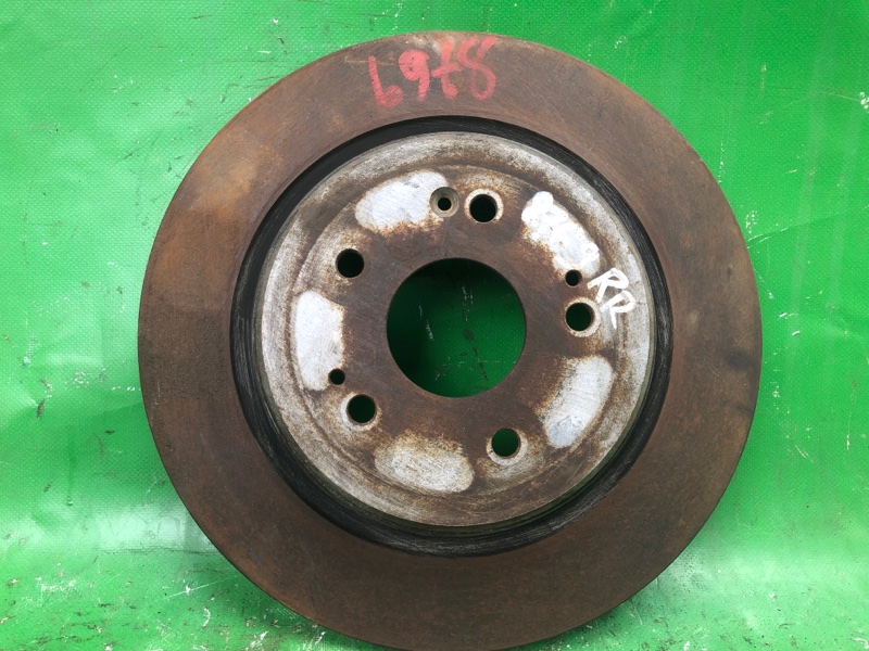 Тормозной диск задний задний правый ACURA TLX 14-17 2016 Седан 2.4L 4 42510-TZ3-A51 Б/У