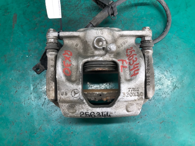 Суппорт тормозной передний левый INFINITI QX30 16-20 2018 Внедорожник 2.0 20PET 41112-5DA0A Б/У