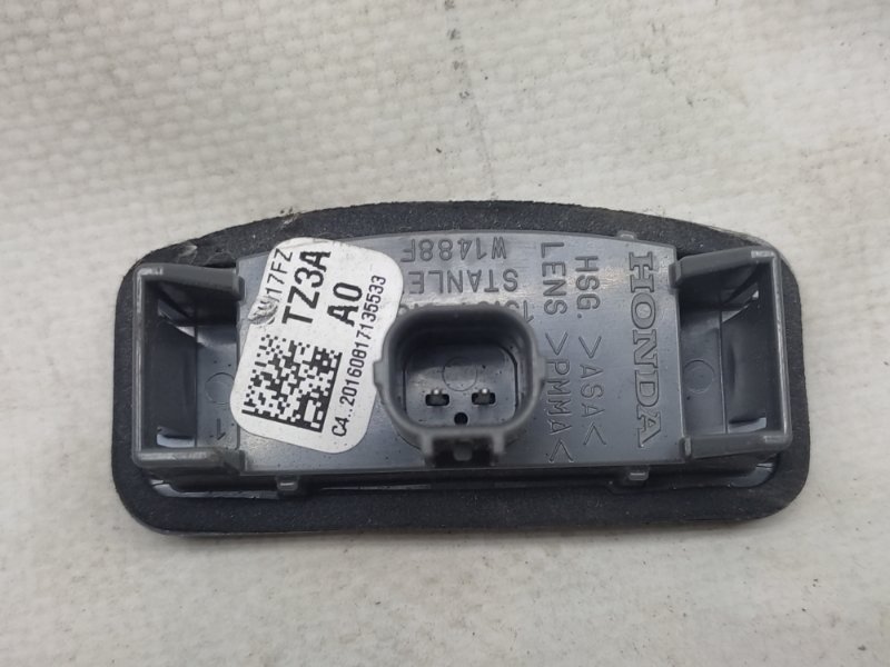 Подсветка номера TLX 14-17 2016 Седан 3.5