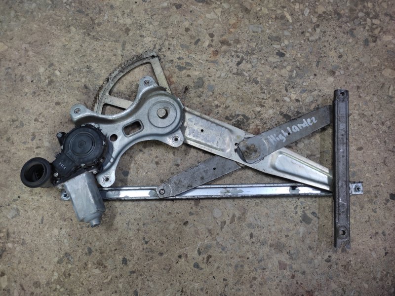 Стеклоподъемник передний левый TOYOTA HIGHLANDER 01-07 2006 ACU20 2.4 2AZFE 6980248030 Б/У