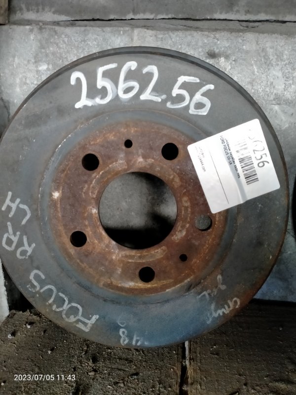 Запчасть тормозной барабан задний левый FORD FOCUS 10-18 Б/У Тормозной барабан задний левый FORD FOCUS 10-18 Б/У