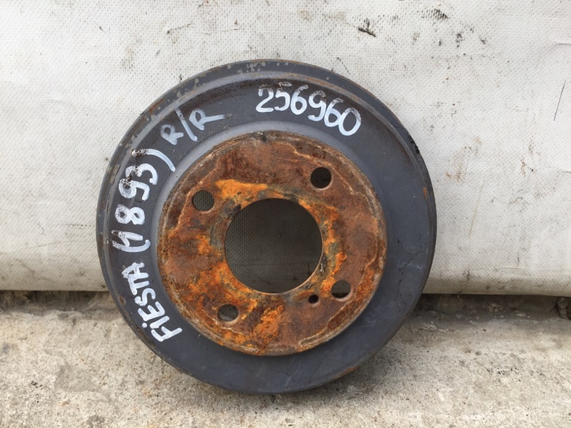 Тормозной барабан FORD FIESTA 08-17 2013 Хэтчбек 1.6 XDEZ C1BZ-1126-A Б/У