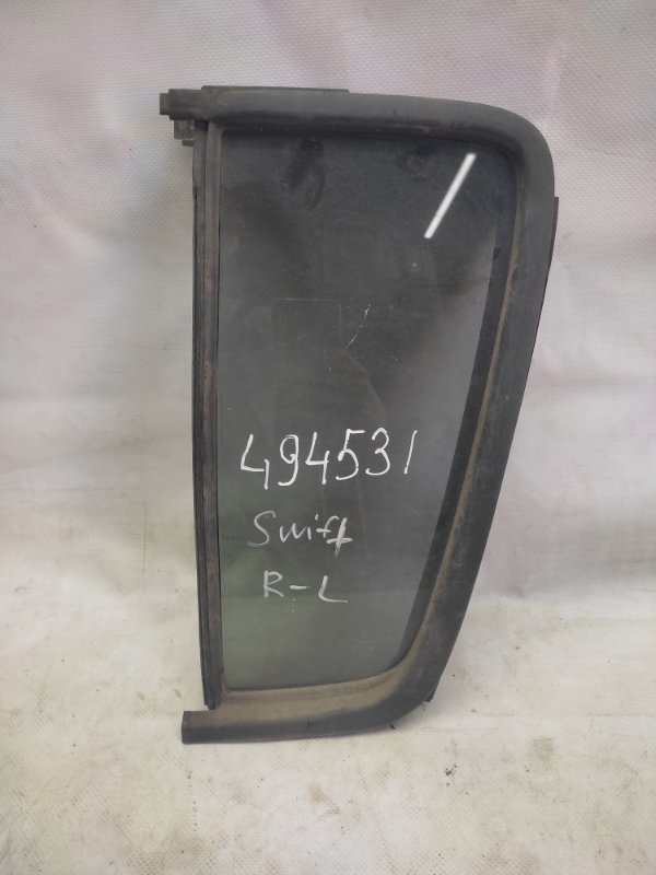 Стекло двери глухое заднее левое SUZUKI SWIFT 04-11 84556-63J00 Б/У