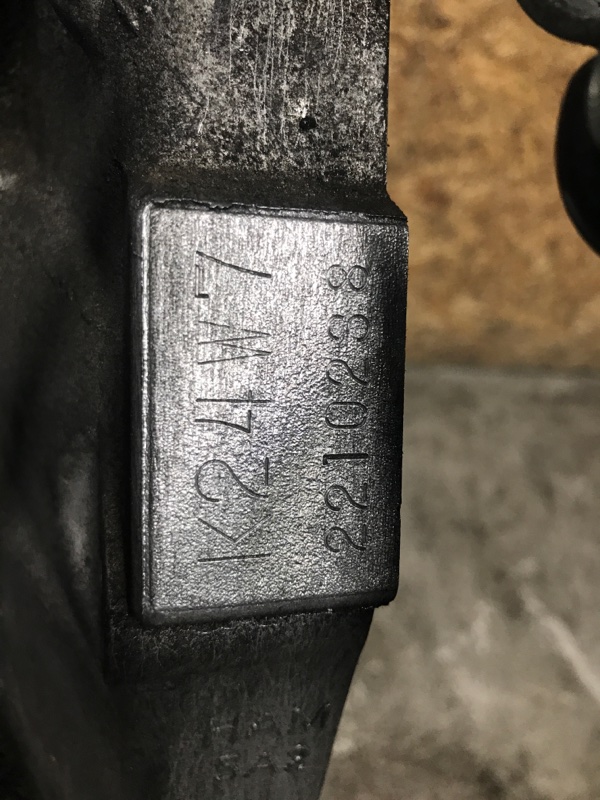 Двигатель бензин TLX 14-17 2016 Седан 2.4L 4