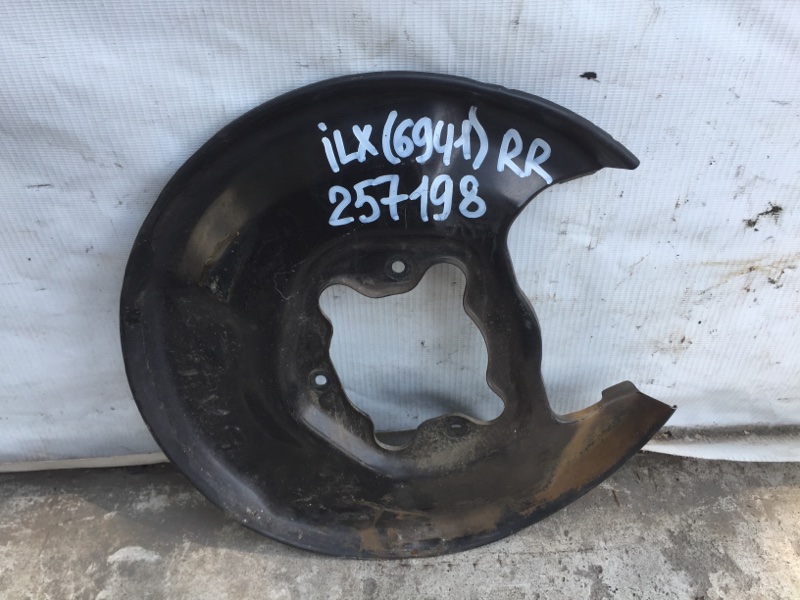 Защита тормозного диска задняя ILX 16-19 2017 Седан 2.4