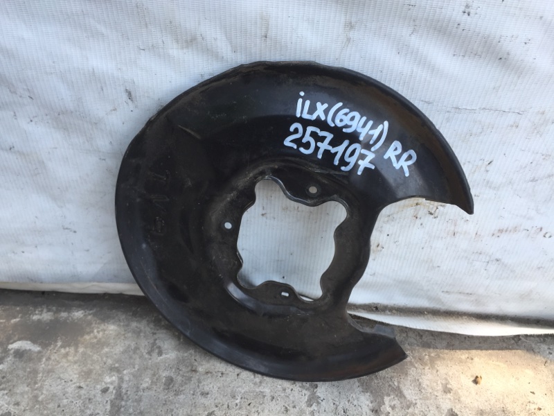 Защита тормозного диска задняя ILX 16-19 2017 Седан 2.4