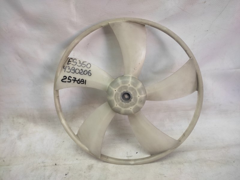 Крыльчатка вентилятора основного радиатора левая LEXUS ES350 06-12 16361-31120 Б/У