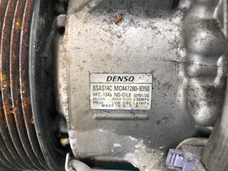 Компрессор кондиционера TLX 14-17 2016 Седан 2.4L 4