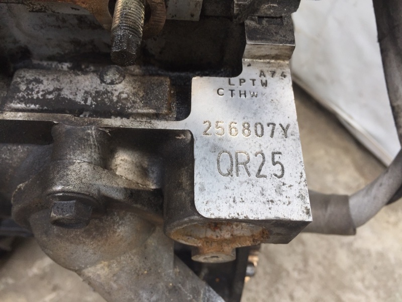 Двигатель бензин ALTIMA L31 01-06 2004 Седан 2.5 QR25DE