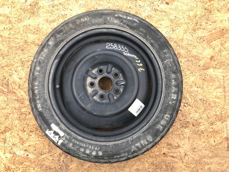 Диск колесный (докатка) TOYOTA SOLARA 03-09 2007 ACV30 Кабриолет 3.3 3MZ-FE 42611-AE050 Б/У