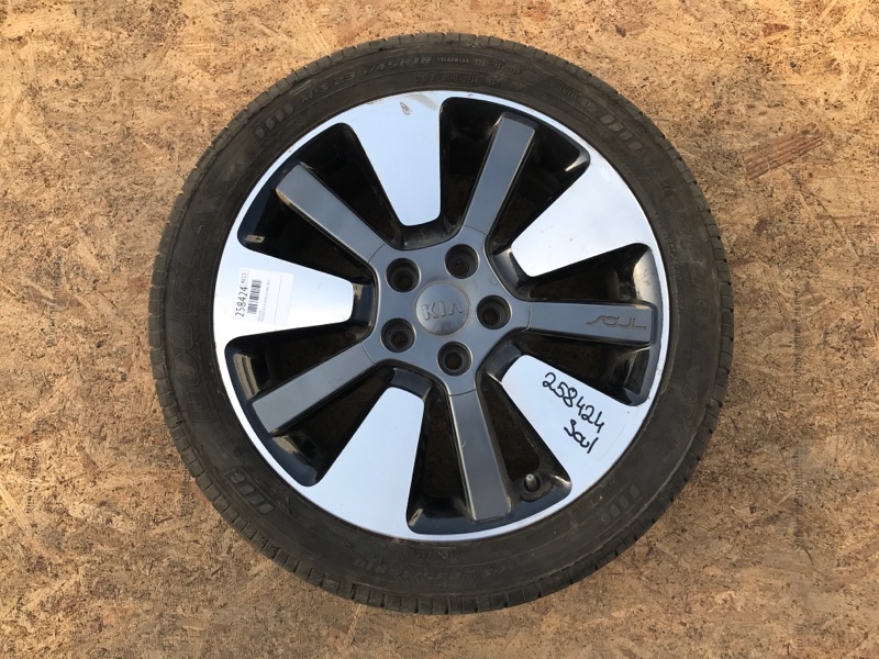 Запчасть диск r18 KIA SOUL PS 13-19 2013 PS 2.0 G4NC 52905-B2310 Б/У Диск R18 KIA SOUL PS 13-19 2013 PS 2.0 G4NC 52905-B2310 Б/У