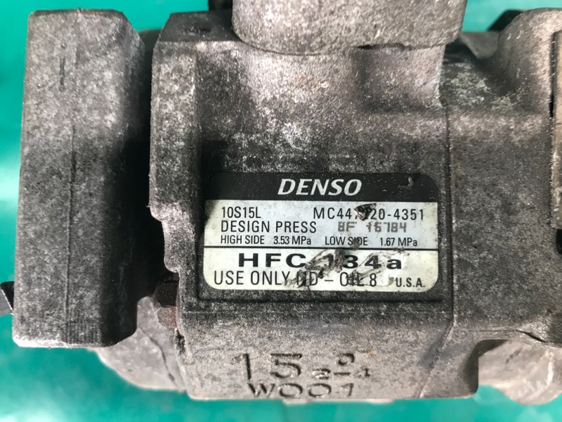 Компрессор кондиционера MATRIX 08-14 2008 E140 1.8 2ZRFE