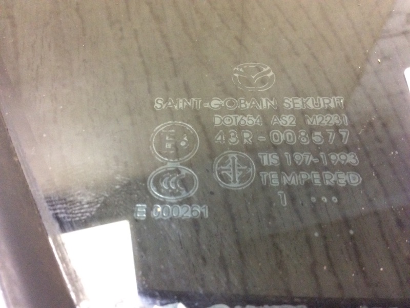 Стекло двери глухое заднее правое 3 BL 09-13 2012 2.0 LF-VE Стекло двери глухое заднее правое 3 BL 09-13 2012 2.0 LF-VE